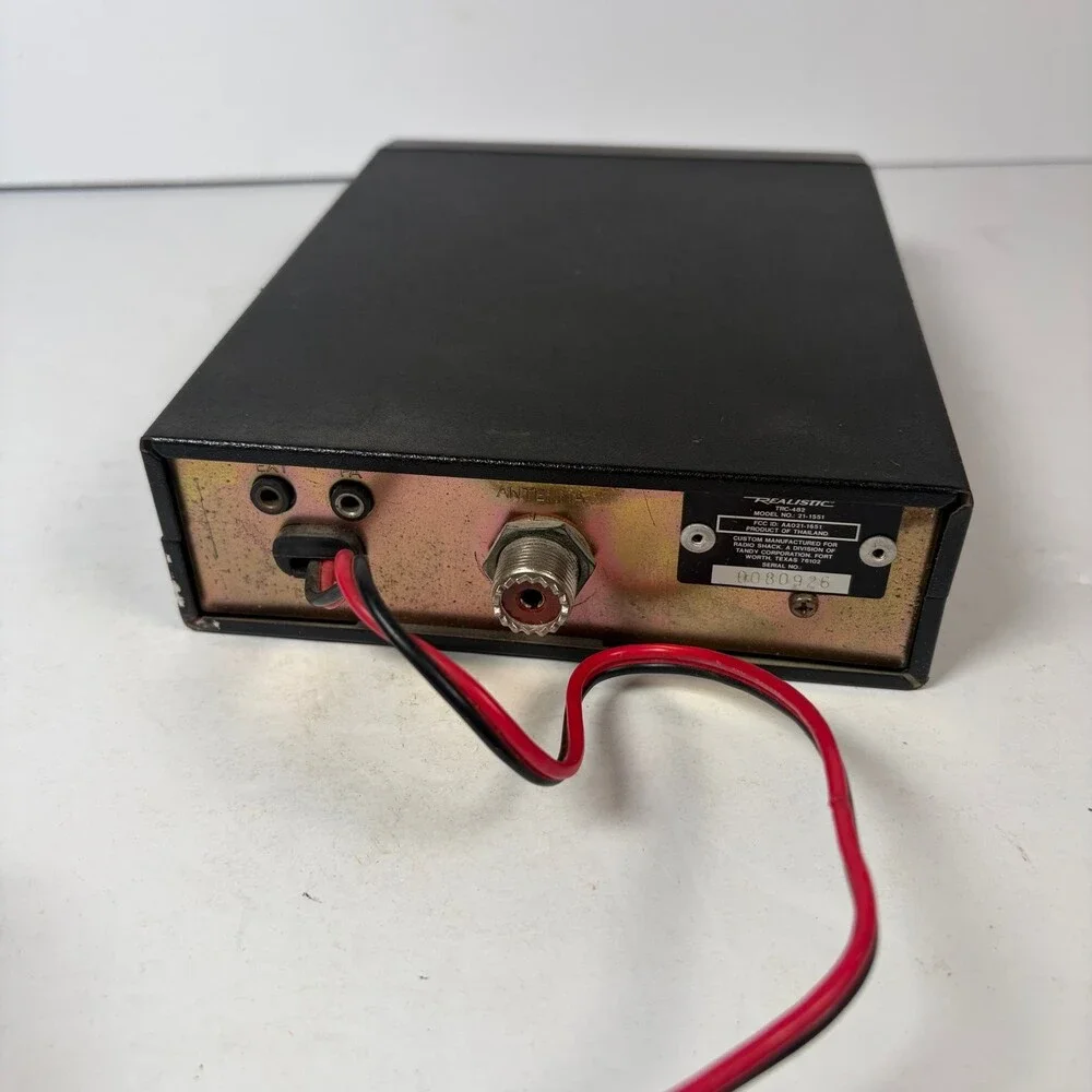 Untested Realistic TRC-482 CB Radio Transceiver 40 Channel Mobile Base Weather